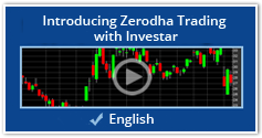 Introducing Zerodha Trading with Investar